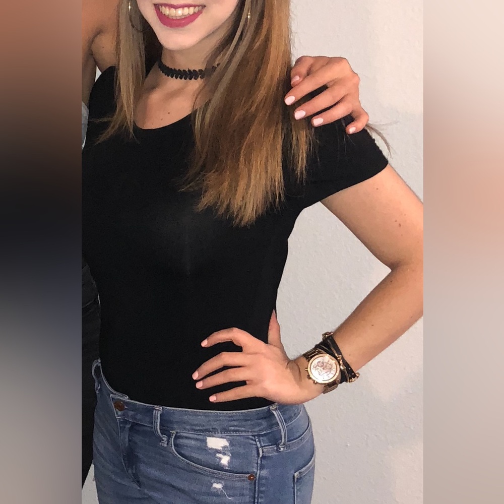 American Eagle Black Bodysuit
